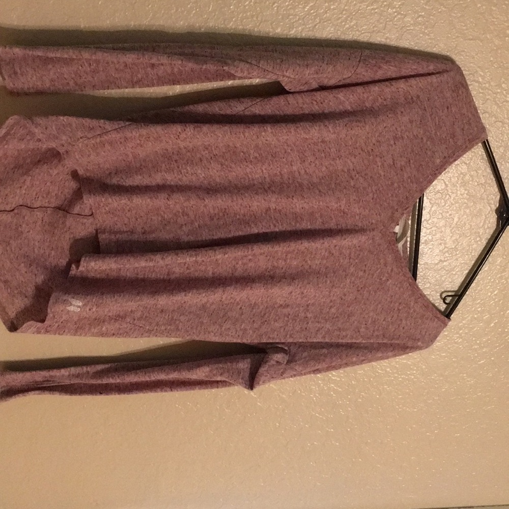 Victora secret pink purple long sleeve